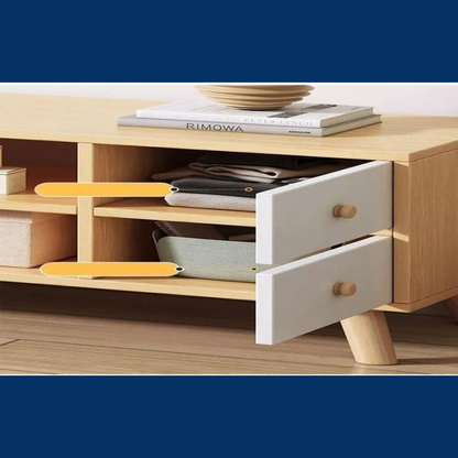 Meuble TV moderne 140 cm – Élégance et rangement intelligent