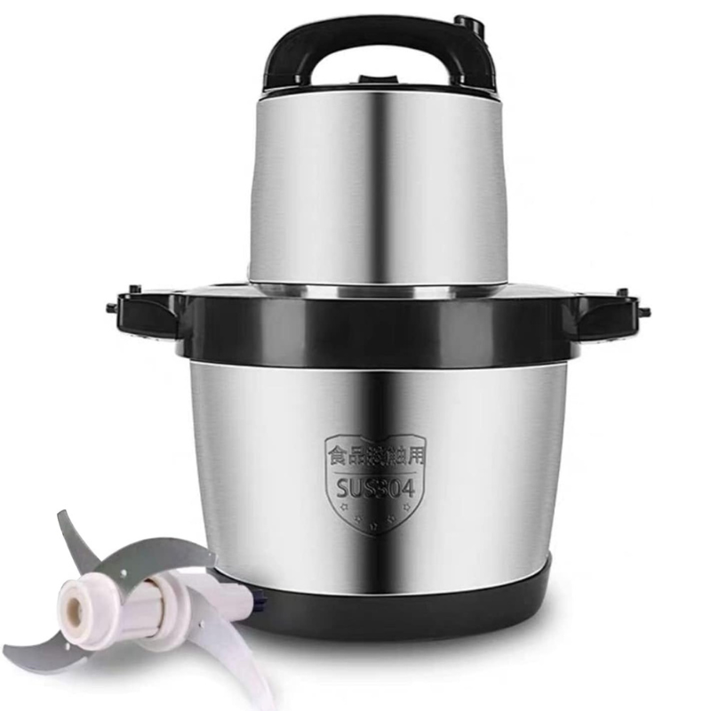 Hachoir électrique 6L pour viande, poisson, fruits et légumes