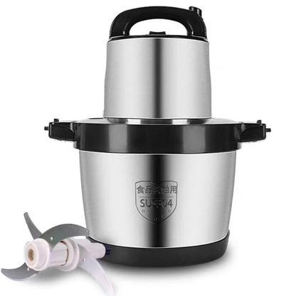 Hachoir électrique 6L pour viande, poisson, fruits et légumes