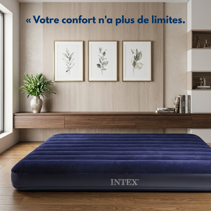 Matelas gonflable - 2 places