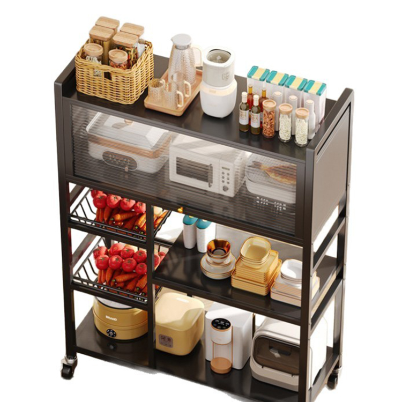 Etagère de Rangement cuisine Multifonction très pratique avec chariot