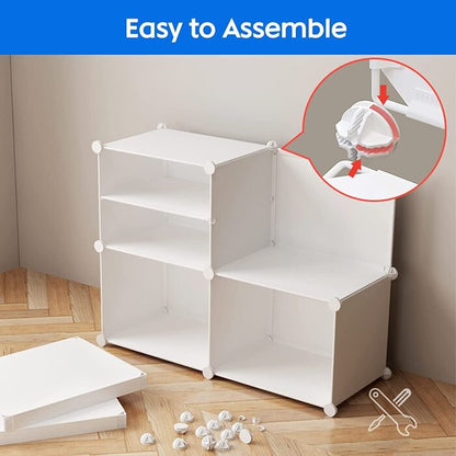 Armoire à chaussures multicouche 2x6 avec portes anti-poussière