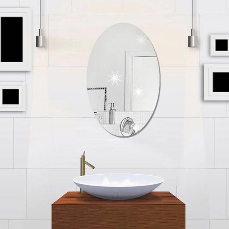 Lot de 2 Miroirs Ronds HD