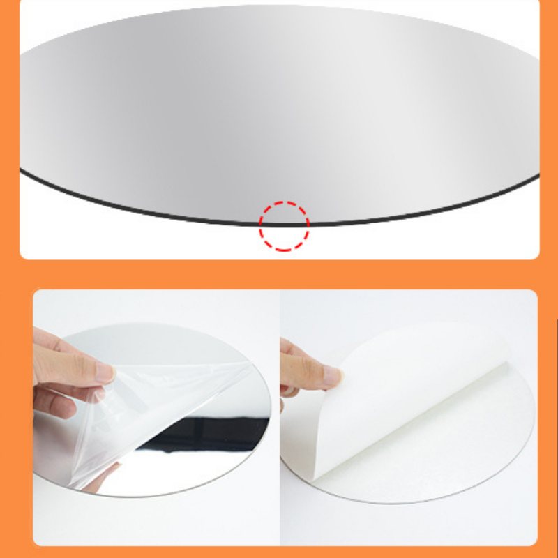 Lot de 2 Miroirs Ronds HD