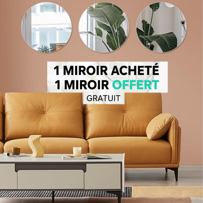 Lot de 2 Miroirs Ronds HD