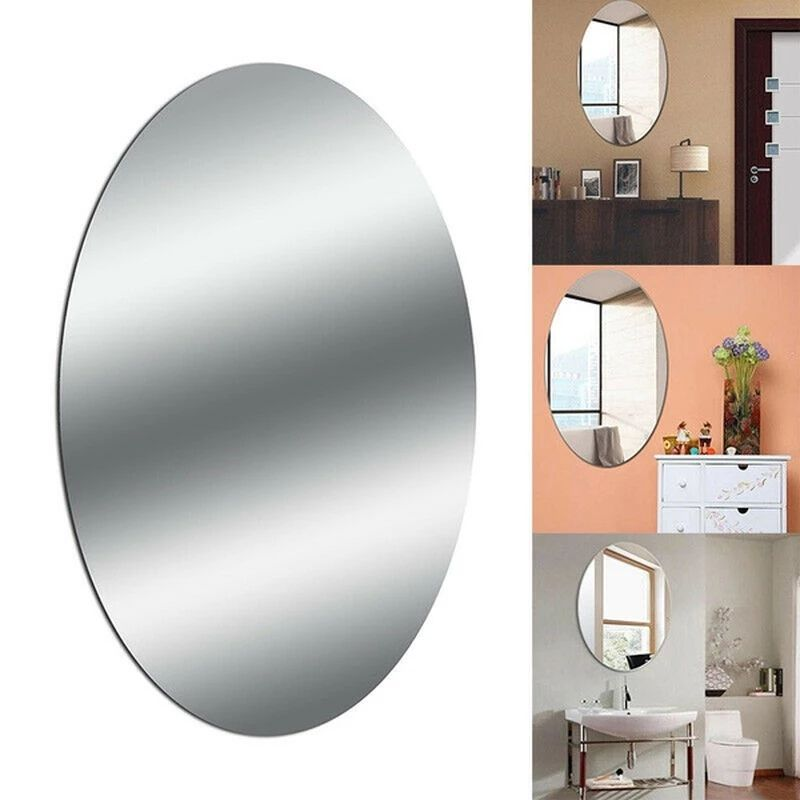 Lot de 2 Miroirs Ronds HD