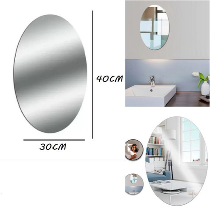 Lot de 2 Miroirs Ronds HD