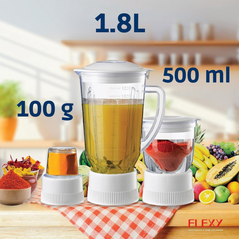 Presse-agrumes Mixeur Hachoir Moulin 1000 W 4 EN 1