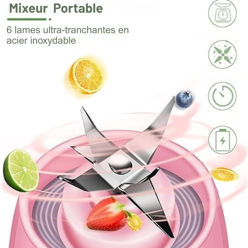 Mini Mixeur De Fruits Portable🔋 Sans fil