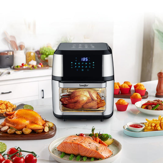 Friteuse à air sans huile avec écran tactile