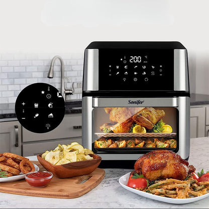 Friteuse à air sans huile avec écran tactile
