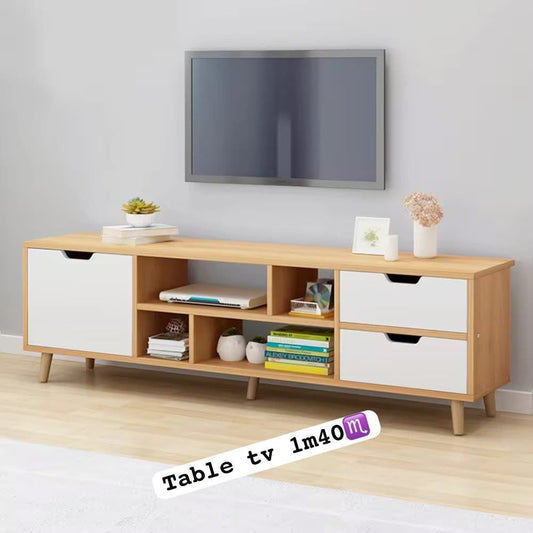 Ensemble Table Basse et Meuble TV  1M40 Très luxe