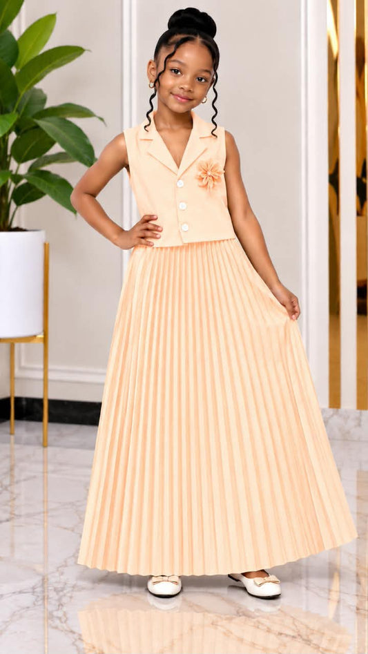 Ensemble chic et élégant pour petite fille