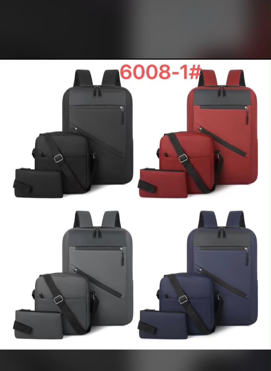 Sac à dos tendance et pratique 3 pièces